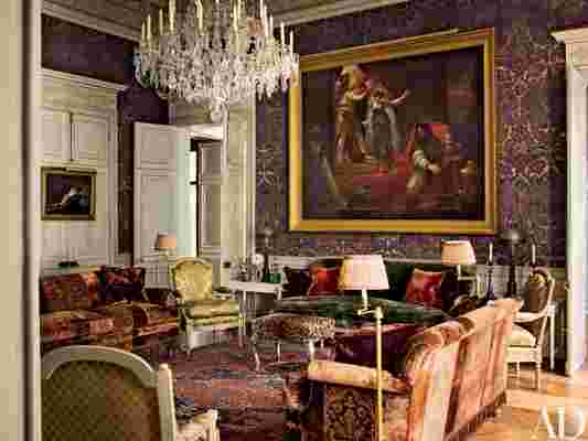 See How Pierre Bergé Transformed the Enchanting Top Floor of His Paris Apartment