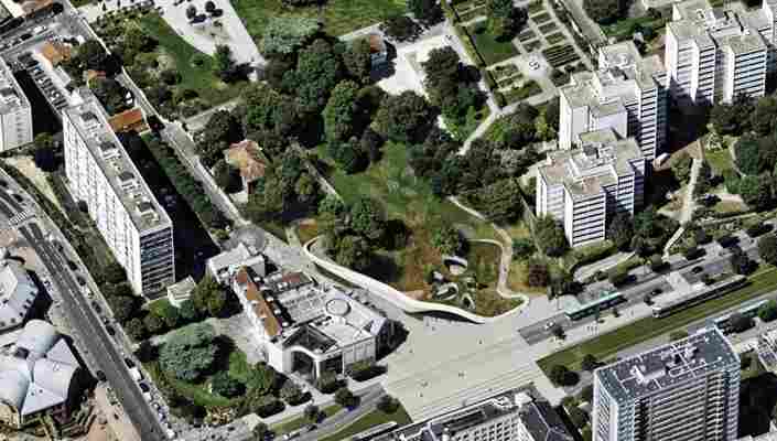 Newly Proposed Metro Station in Paris Blends Into Its Neighborhood