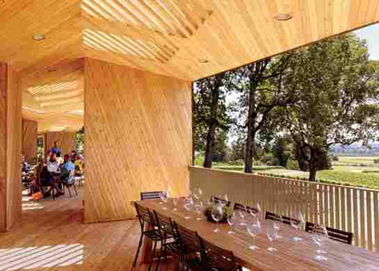 Sokol Blosser Winery's New Tasting Facility by Allied Works Architecture