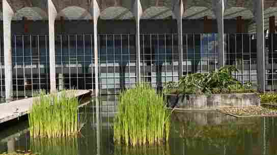 Renzo Piano’s Fondation Beyeler museum and Oscar Niemeyer’s Itamaraty Palace