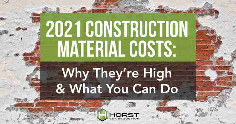 2021 Construction Material Costs
