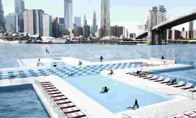Gala at the Wythe Celebrates the World’s First Water-Filtering Floating Pool